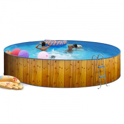 Piscine acier Veta ronde basic