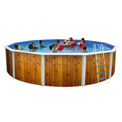 Piscine acier Veta ronde