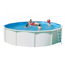 Piscine acier Canarias ronde