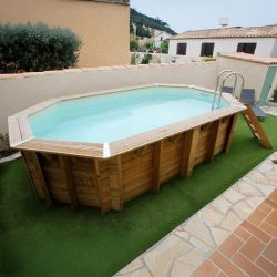 Piscine bois Azura 4,00 x 3,00 x h1,20m