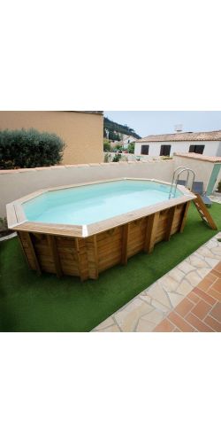 Piscine bois Azura 4,00 x 3,00 x h1,20m