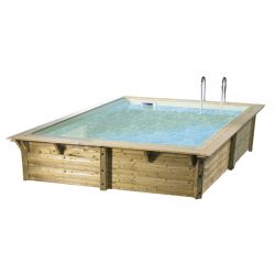 Piscine bois Azura 3,00 x 3,00 x h1,26m