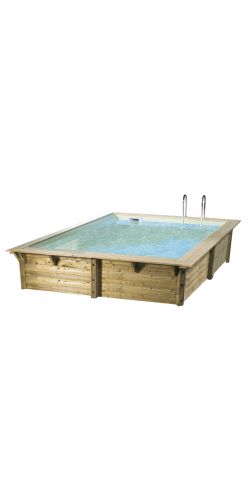 Piscine bois Azura 3,00 x 3,00 x h1,26m