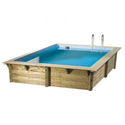Piscine bois Azura 3,00 x 3,00 x h1,26m
