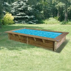 Piscine bois Azura 4,00 x 2,00 x h1,26m