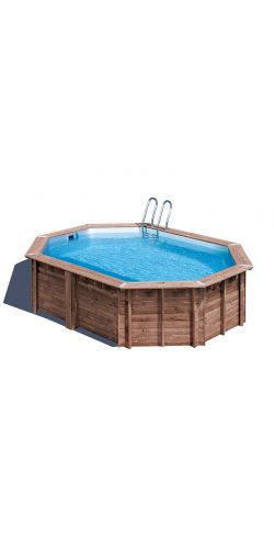 Piscine bois Bambu II 5,35 x 3,35 x h1,36m
