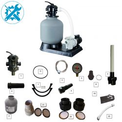 Pièces détachées pour filtre à sable Ubbink PoolFilter 600