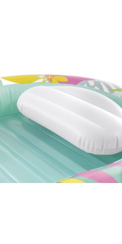 Matelas lounge tropical Intex