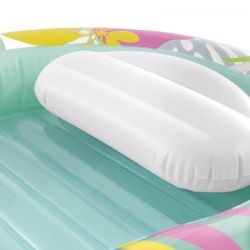 Matelas lounge tropical Intex