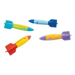 Jeu de plongee Fusées Lot de 4 Intex