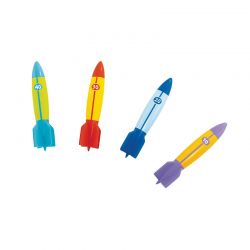 Jeu de plongee Fusées Lot de 4 Intex