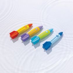 Jeu de plongee Fusées Lot de 4 Intex