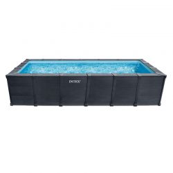 Piscine Intex Graphite 6,00 x 3,00 h1,24m rectangulaire