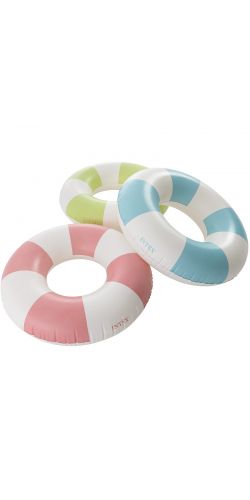 Bouée Frenchy à rayures Intex