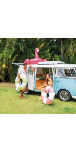 Bouée Frenchy à rayures Intex