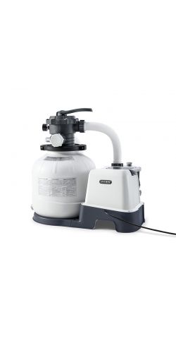 Platine de filtration à sable Intex avec Krystal Clear