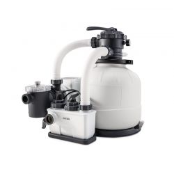 Platine de filtration à sable Intex avec Krystal Clear