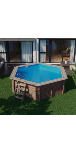 Piscine bois Vanille II 4,00 x h1,19m