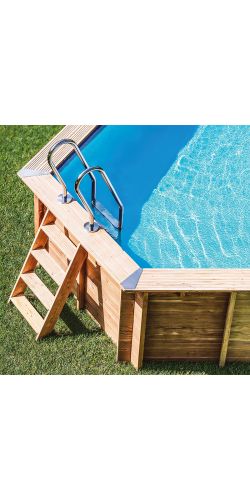 Piscine bois Vanille II 4,00 x h1,19m