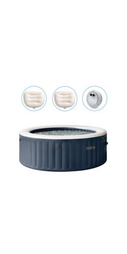 Spa Intex Pure Spa Blue Navy bulles 6 places luxe