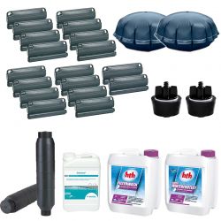 Kit hivernage complet 7-en-1 spécial piscine bois