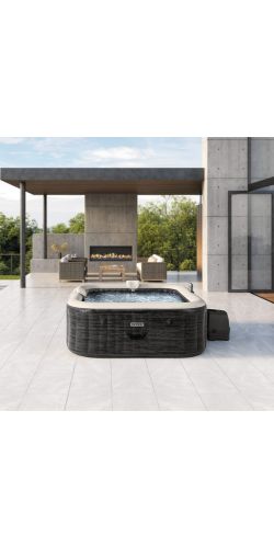 Spa Intex Pure Spa Ardoise bulles 6 places luxe 