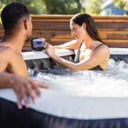 Spa Intex Pure Spa Carbone bulles et jets 6 places