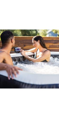 Spa Intex Pure Spa Carbone bulles et jets 6 places