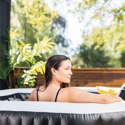 Spa Intex Pure Spa Carbone bulles et jets 6 places