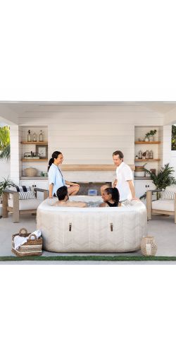 Spa Intex Chevron bulles 6 places