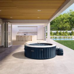 Spa Intex Pure Spa Blue Navy bulles 4 places luxe