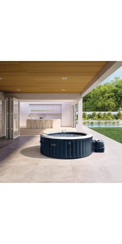 Spa Intex Pure Spa Blue Navy bulles 4 places luxe