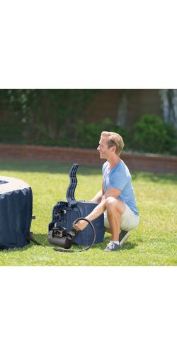 Spa Intex Pure Spa Blue Navy bulles 4 places luxe