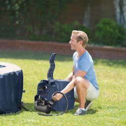 Spa Intex Pure Spa Blue Navy bulles 4 places luxe