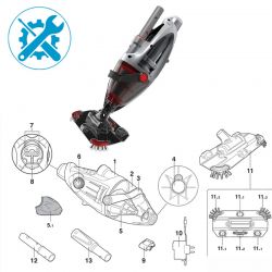 Pièces détachées pour aspirateur Voltera 25 Kokido EV25
