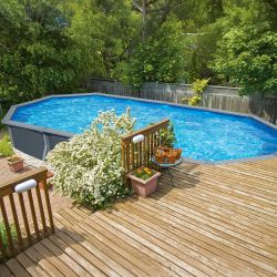Piscine acier Bestway Hydrium 7,32 x 3,66 h1,32m à sable