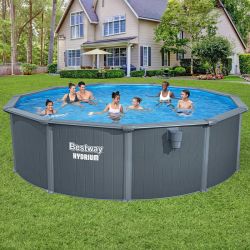 Piscine acier Bestway Hydrium 4,88 x h1,32m à sable