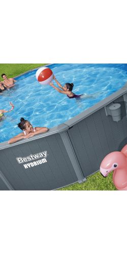 Piscine acier Bestway Hydrium 4,88 x h1,32m à sable