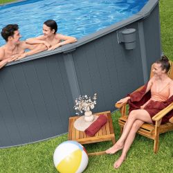 Piscine acier Bestway Hydrium 4,88 x h1,32m à sable
