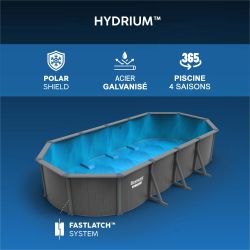 Piscine acier Bestway Hydrium 7,32 x 3,66 h1,32m