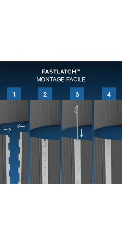 Piscine acier Bestway Hydrium 7,32 x 3,66 h1,32m