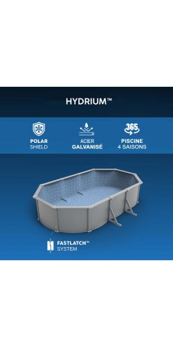 Piscine acier Bestway Hydrium 6,10 x 3,60 x h1,20m