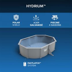 Piscine acier Bestway Hydrium 5,00 x 3,66 x h1,22m