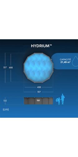 Piscine acier Bestway Hydrium 4,88 x h1,32m