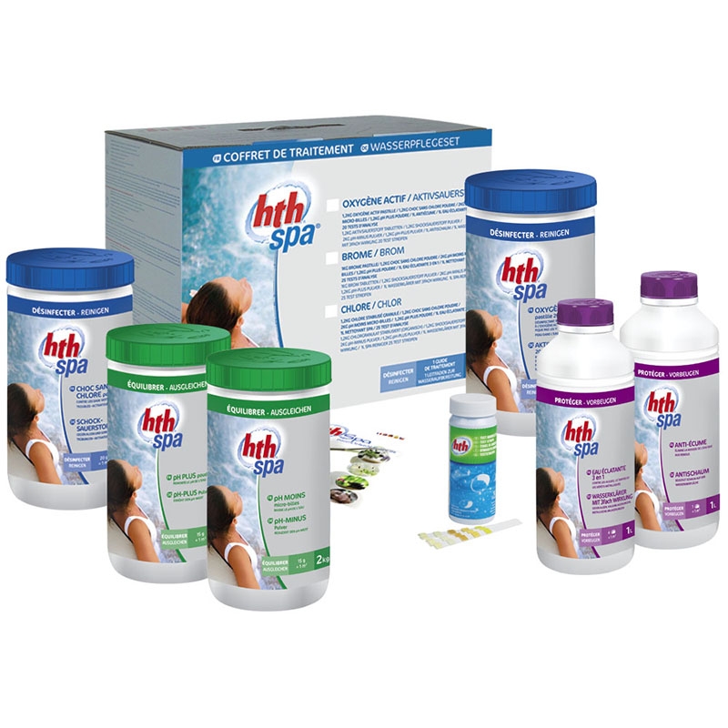 Kit de traitement complet à l'oxygène actif Bayrol pour spa gonflable