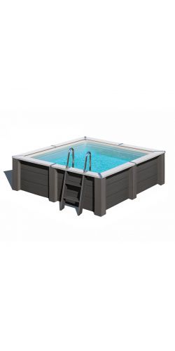 Piscine bois composite Gre avant garde Nova 3,15 x 3,15 x h0,96m