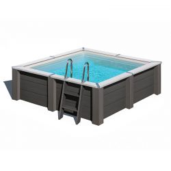 Piscine bois composite Gre avant garde Nova 3,15 x 3,15 x h0,96m