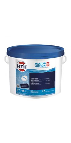 HTH Maxitab action 5 - chlore lent multiactions