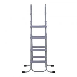 Echelle de sécurité 4 marches pour piscine hors-sol