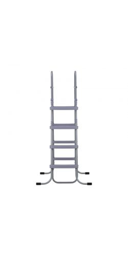 Echelle de sécurité 4 marches pour piscine hors-sol